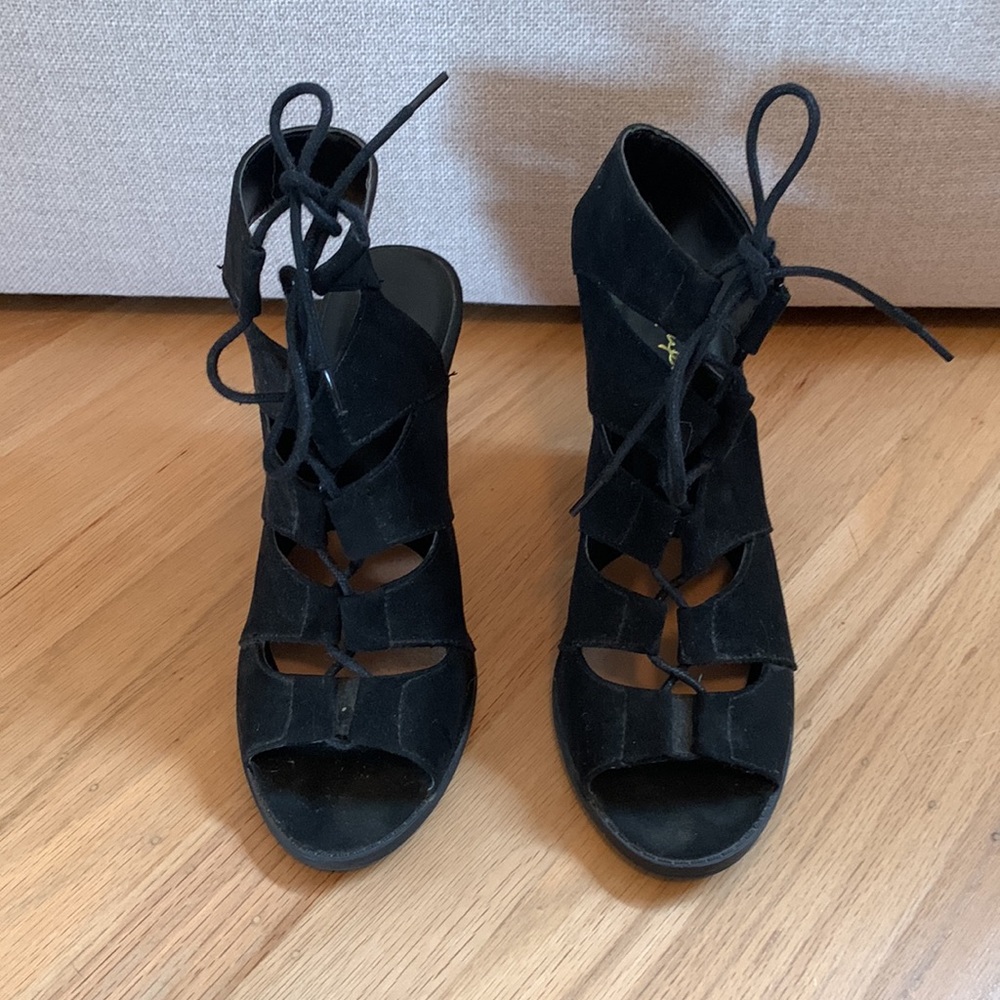 Lace Up Heels